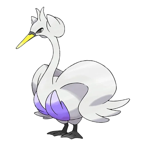 물/비행 타입 포켓몬 스완나 이로치의 이미지