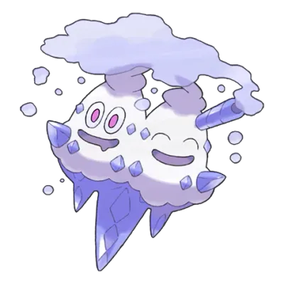 얼음 타입 포켓몬 배바닐라 이로치의 이미지