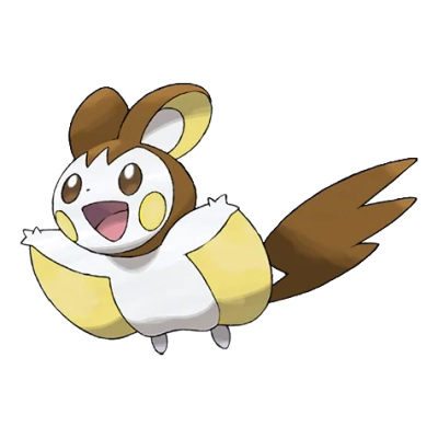 전기/비행 타입 포켓몬 에몽가 이로치의 이미지