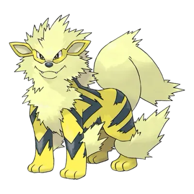 불꽃 타입 포켓몬 윈디 이로치의 이미지