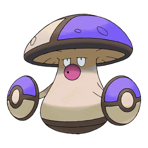 풀/독 타입 포켓몬 뽀록나 이로치의 이미지