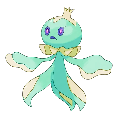 물/고스트 타입 포켓몬 탱그릴 이로치의 이미지