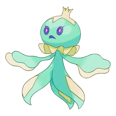물/고스트 타입 포켓몬 탱그릴 이로치의 이미지