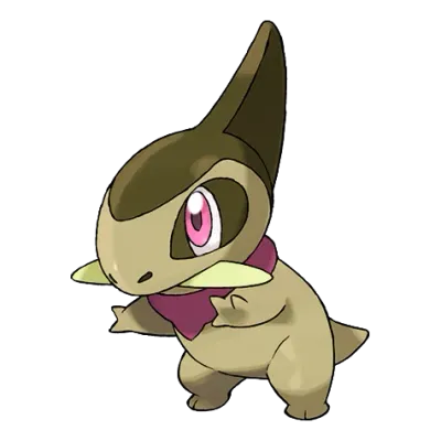 드래곤 타입 포켓몬 터검니 이로치의 이미지