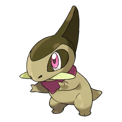 드래곤 타입 포켓몬 터검니 이로치의 이미지