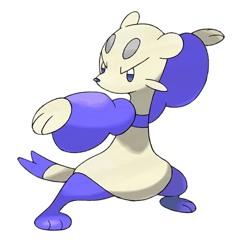 격투 타입 포켓몬 비조푸 이로치의 이미지