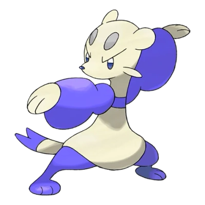 격투 타입 포켓몬 비조푸 이로치의 이미지