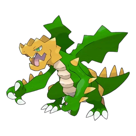 드래곤 타입 포켓몬 크리만 이로치의 이미지