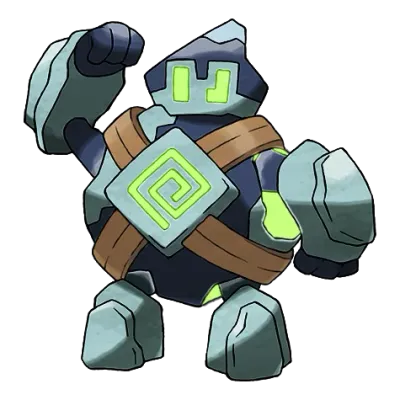 땅/고스트 타입 포켓몬 골비람 이로치의 이미지