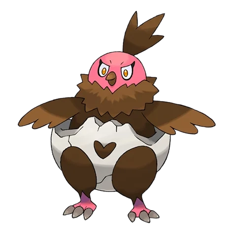 악/비행 타입 포켓몬 벌차이 이로치의 이미지