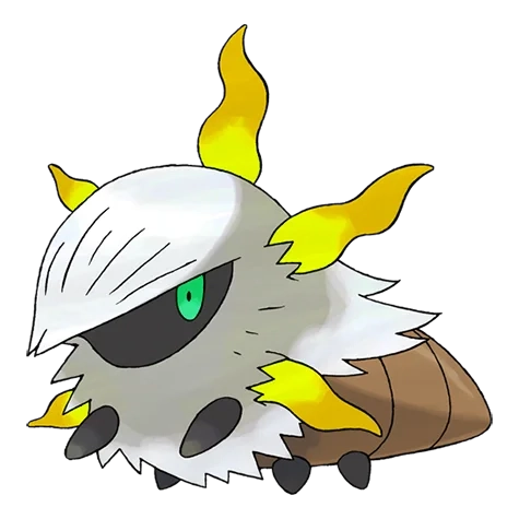 벌레/불꽃 타입 포켓몬 활화르바 이로치의 이미지