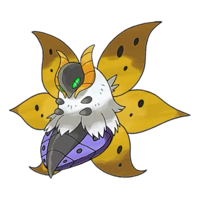 벌레/불꽃 타입 포켓몬 불카모스 이로치의 이미지