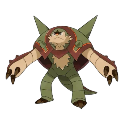풀/격투 타입 포켓몬 브리가론 이로치의 이미지