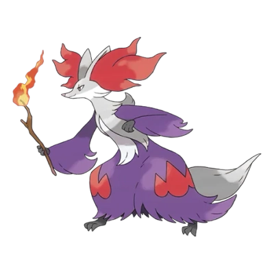 불꽃/에스퍼 타입 포켓몬 마폭시 이로치의 이미지