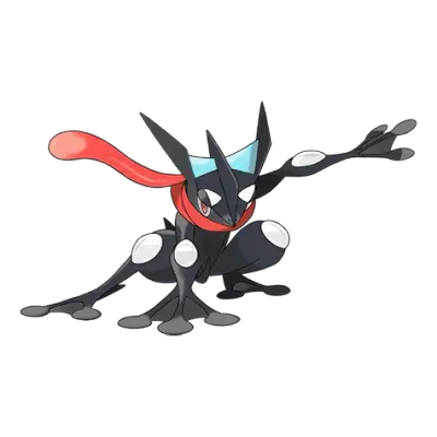 물/악 타입 포켓몬 개굴닌자 이로치의 이미지