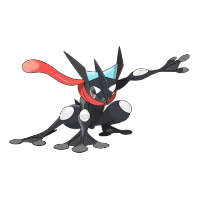 물/악 타입 포켓몬 개굴닌자 이로치의 이미지