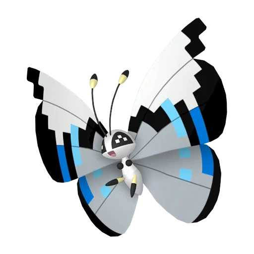 벌레/비행 타입 포켓몬 비비용 이로치의 이미지