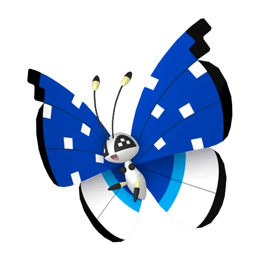 벌레/비행 타입 포켓몬 비비용 이로치의 이미지