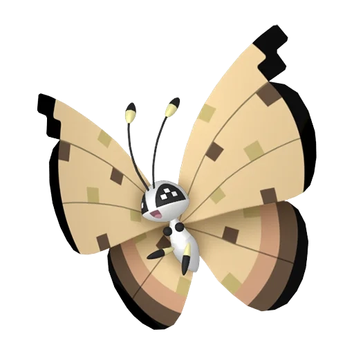 벌레/비행 타입 포켓몬 비비용 이로치의 이미지