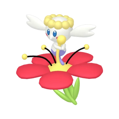 페어리 타입 포켓몬 플라베베 이로치의 이미지