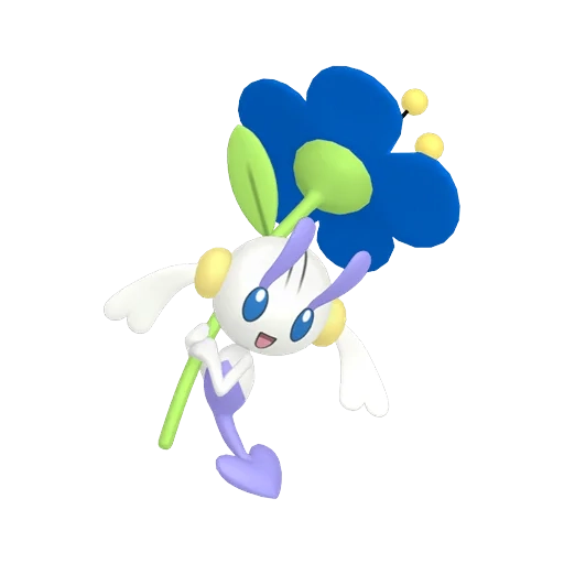 페어리 타입 포켓몬 플라엣테 이로치의 이미지