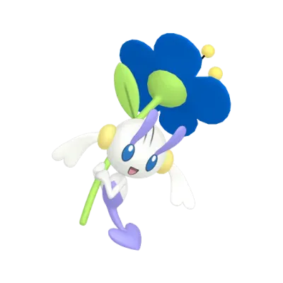 페어리 타입 포켓몬 플라엣테 이로치의 이미지