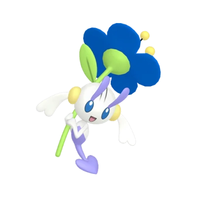 페어리 타입 포켓몬 플라엣테 이로치의 이미지