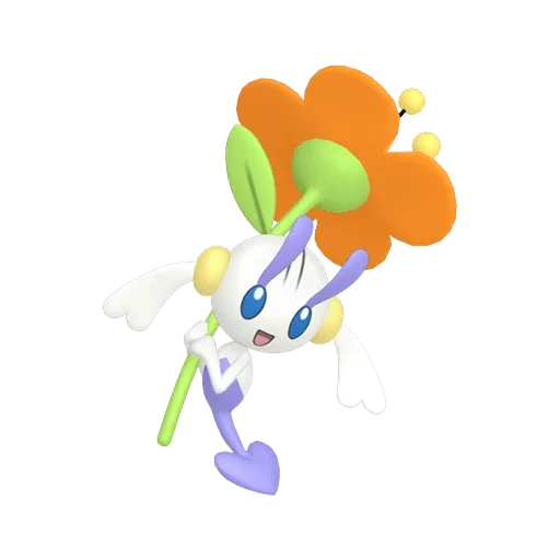 페어리 타입 포켓몬 플라엣테 이로치의 이미지