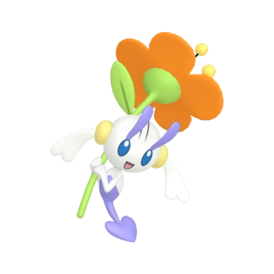 페어리 타입 포켓몬 플라엣테 이로치의 이미지