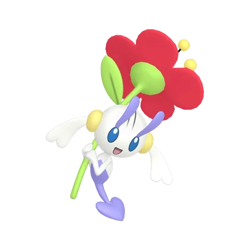 페어리 타입 포켓몬 플라엣테 이로치의 이미지