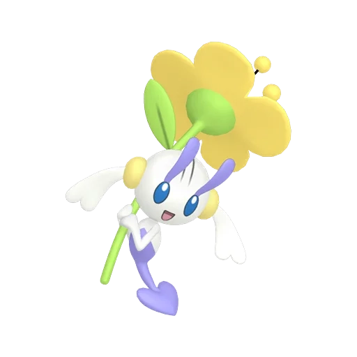 페어리 타입 포켓몬 플라엣테 이로치의 이미지