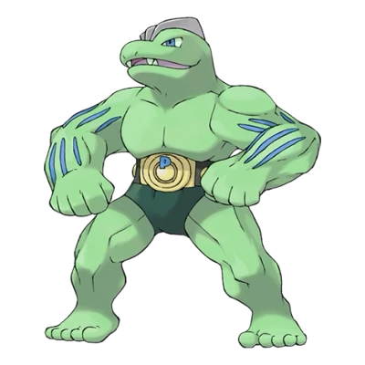 격투 타입 포켓몬 근육몬 이로치의 이미지