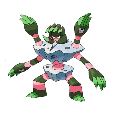 바위/물 타입 포켓몬 거북손데스 이로치의 이미지