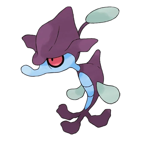 독/물 타입 포켓몬 수레기 이로치의 이미지