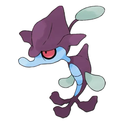 독/물 타입 포켓몬 수레기 이로치의 이미지