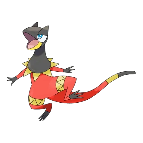 전기/노말 타입 포켓몬 일레도리자드 이로치의 이미지