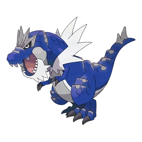 바위/드래곤 타입 포켓몬 견고라스 이로치의 이미지