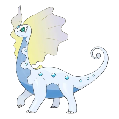 바위/얼음 타입 포켓몬 아마루르가 이로치의 이미지