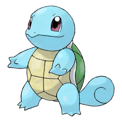 물 타입 포켓몬 꼬부기 이로치의 이미지