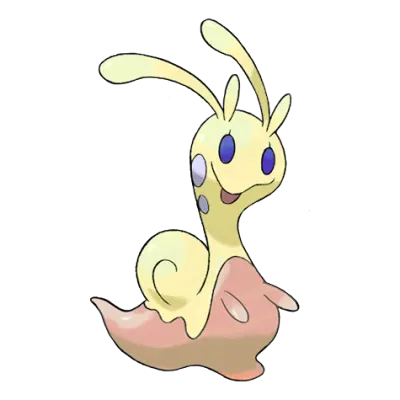 드래곤 타입 포켓몬 미끄네일 이로치의 이미지