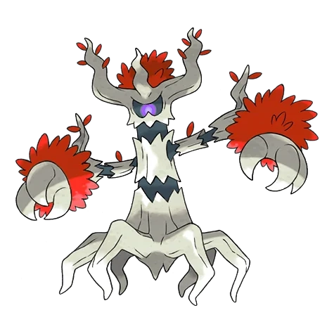 풀/고스트 타입 포켓몬 대로트 이로치의 이미지