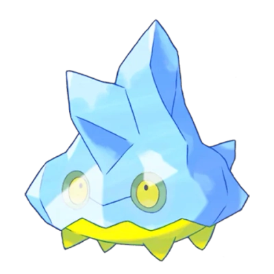 얼음 타입 포켓몬 꽁어름 이로치의 이미지