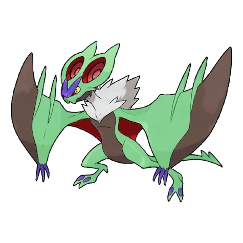 비행/드래곤 타입 포켓몬 음번 이로치의 이미지