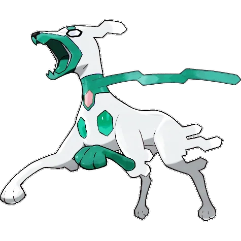 드래곤/땅 타입 포켓몬 지가르데 이로치의 이미지