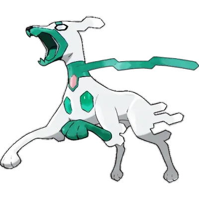 드래곤/땅 타입 포켓몬 지가르데 이로치의 이미지