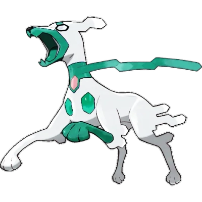 드래곤/땅 타입 포켓몬 지가르데 이로치의 이미지