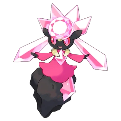 바위/페어리 타입 포켓몬 디안시 이로치의 이미지