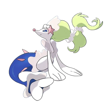 물/페어리 타입 포켓몬 누리레느 이로치의 이미지