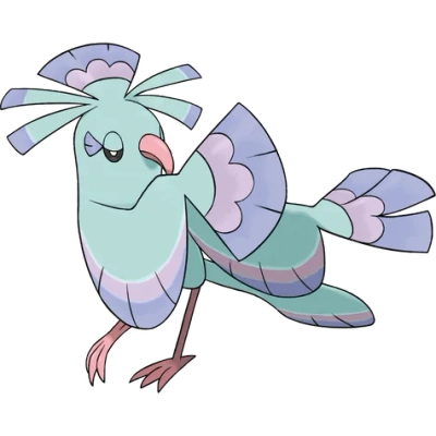 불꽃/비행 타입 포켓몬 춤추새 이로치의 이미지