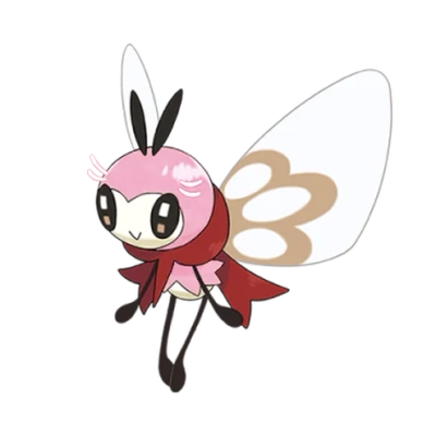 벌레/페어리 타입 포켓몬 에리본 이로치의 이미지
